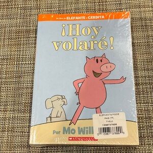 6 kids books, Elefante y credits.spanish.